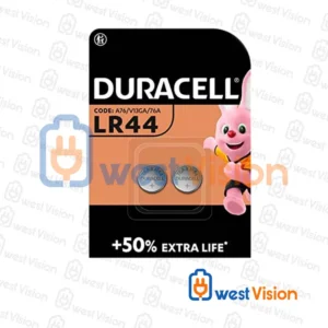 Pila Alcalina Duracell LR44 / A76 – Botón 1.5V
