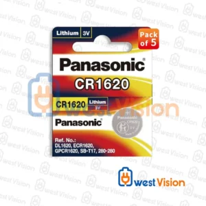 Pila de Litio Panasonic CR1620 – Botón 3V