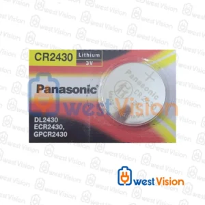 Pila de Litio Panasonic CR2430 – Botón 3V