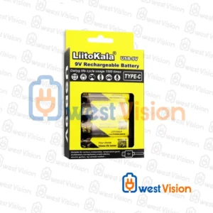 Liitokala USB-9V Rechargeable Battery