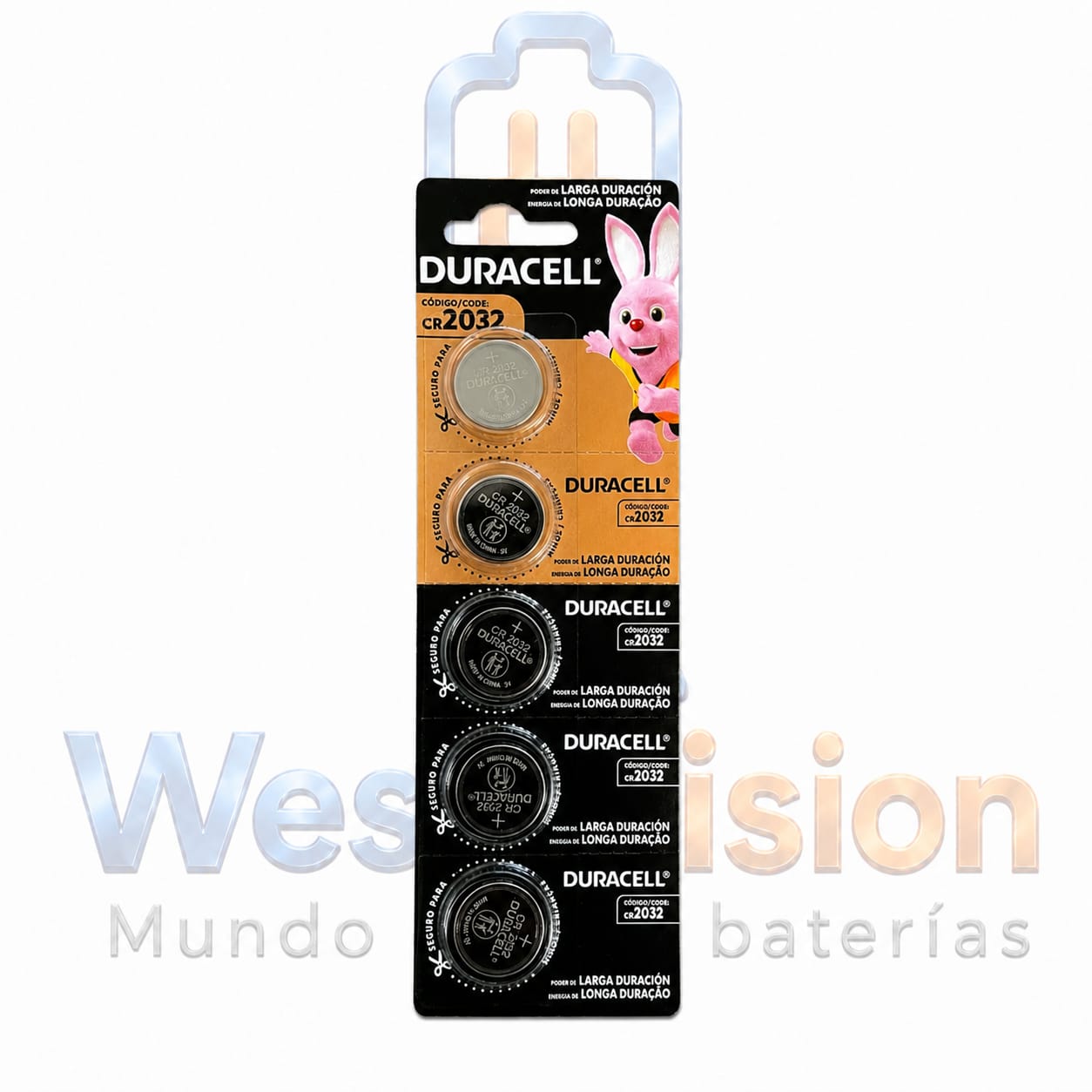 Pila de Litio Duracell CR2032 – Botón 3V Original
