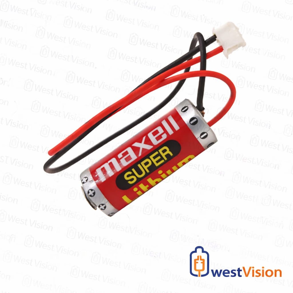 Batería Maxell ER10/28 3.6V 2/3AAA Super Lithium con Cable