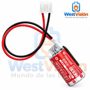 Batería Maxell ER3 3.6V 1100mAh con Conector Blanco