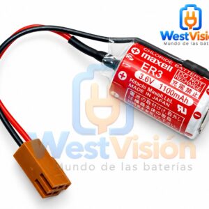 Batería Maxell ER3 3.6V 1100mAh con Conector Marron